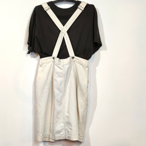 Jumper Gap Denim Dress Overalls Coveralls size Med Pockets Adjustable straps - Picture 9 of 16
